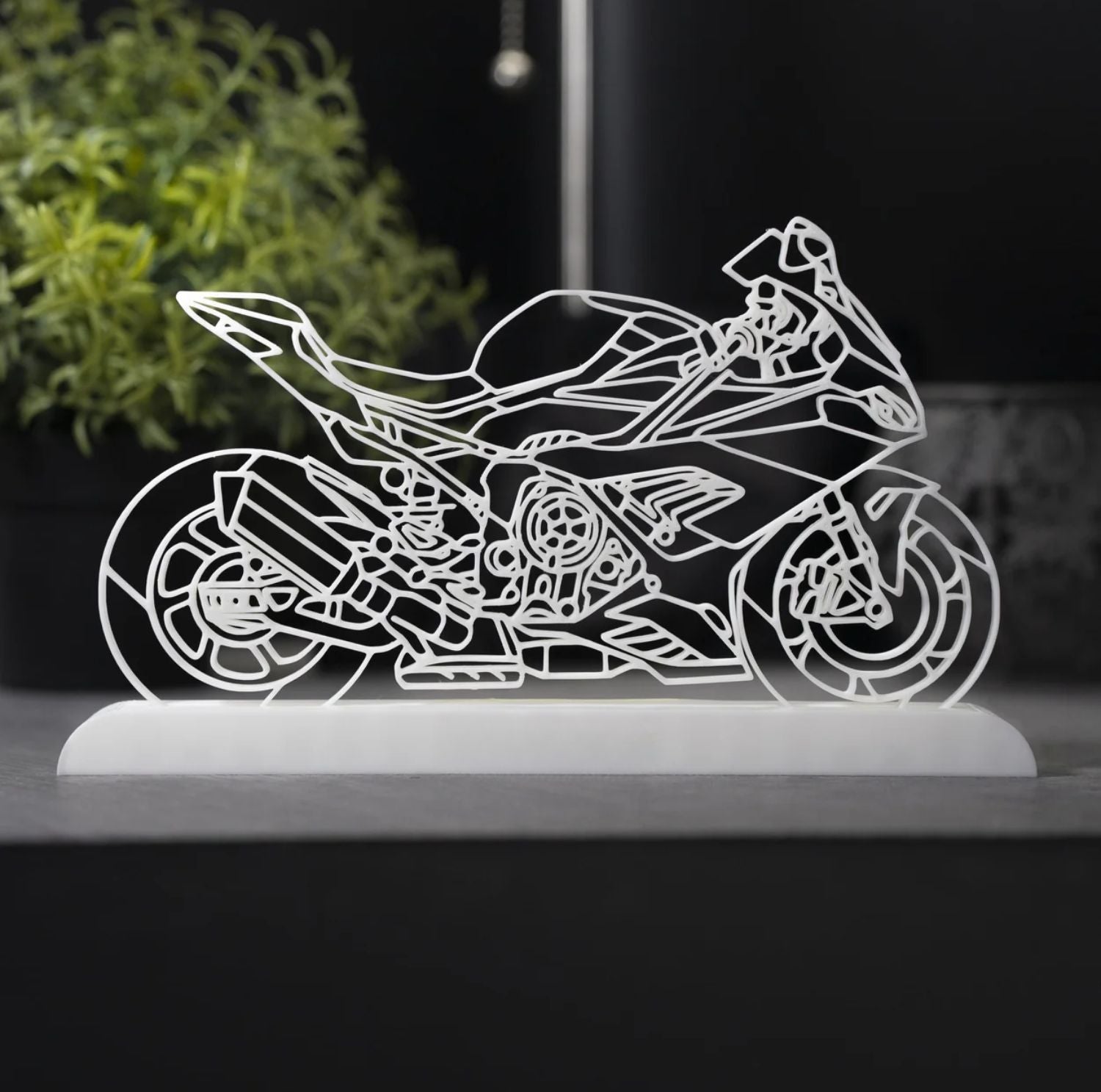 Serenosole™ MotoVibe Motorcycle Figure | Sleek, high-quality piece that’ll make any biker’s heart race | Perfect Bike Figurine 2024