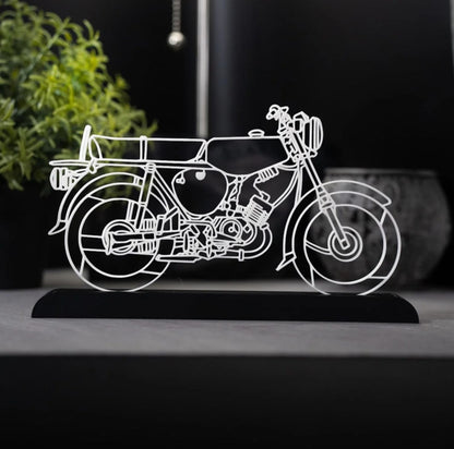 Serenosole™ MotoVibe Motorcycle Figure | Sleek, high-quality piece that’ll make any biker’s heart race | Perfect Bike Figurine 2024