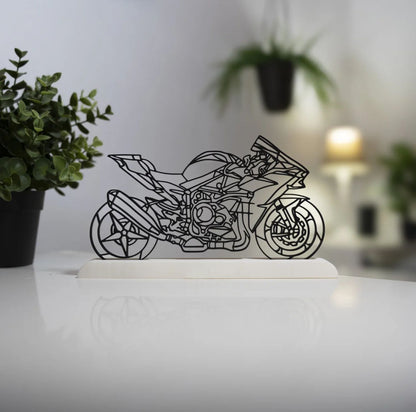 Serenosole™ MotoVibe Motorcycle Figure | Sleek, high-quality piece that’ll make any biker’s heart race | Perfect Bike Figurine 2024