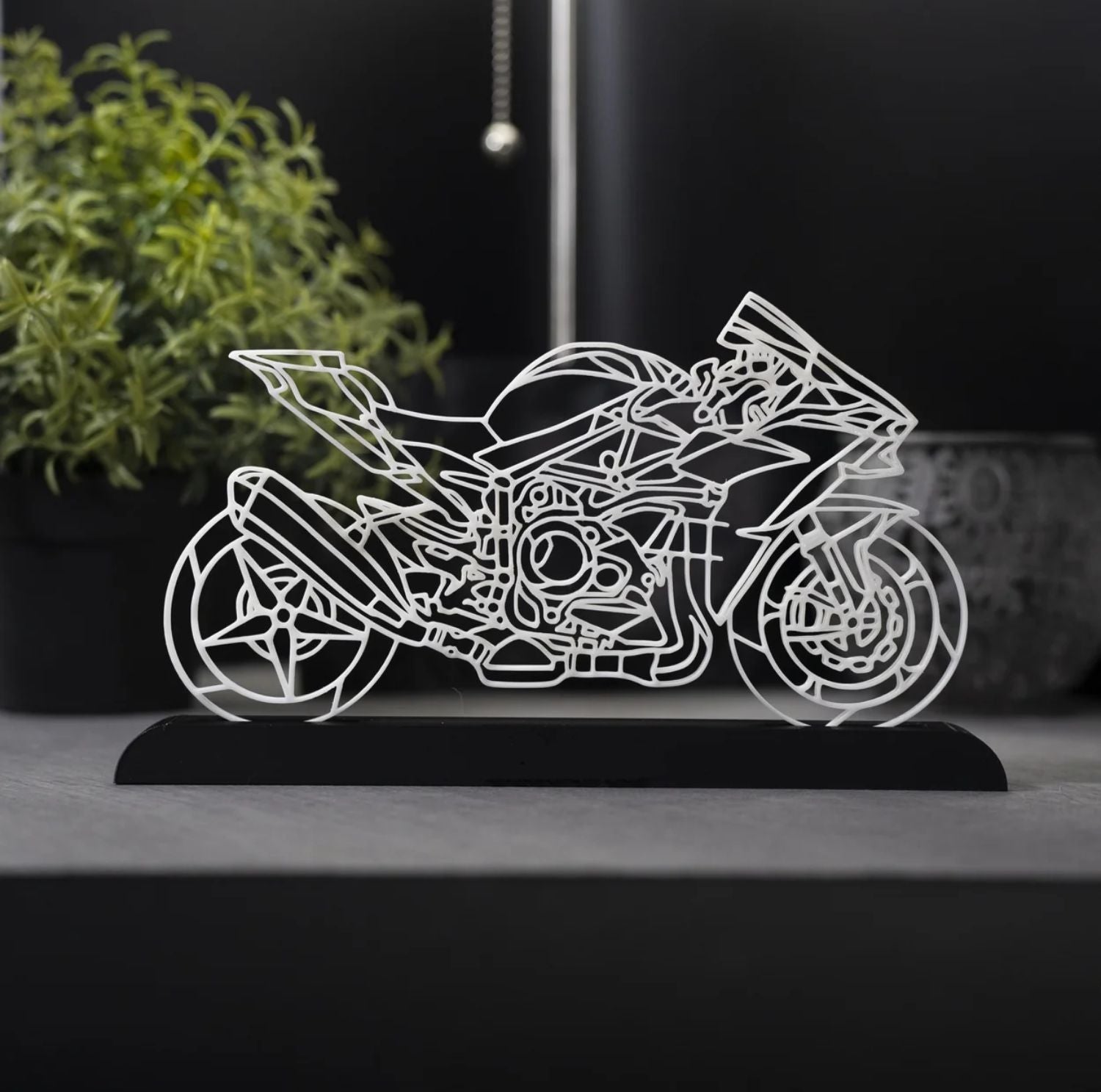 Serenosole™ MotoVibe Motorcycle Figure | Sleek, high-quality piece that’ll make any biker’s heart race | Perfect Bike Figurine 2024